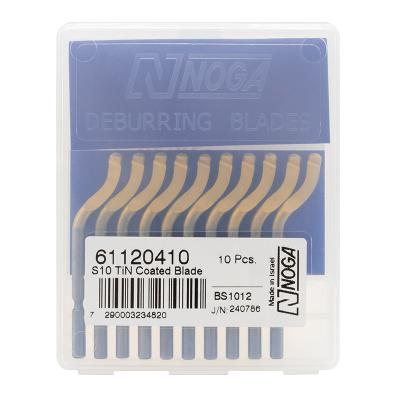 NOGA afgrater klinge BS1012 S10 HSS-TIN (62-64Rc)